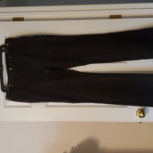 Harley davidson pants jeans NWOT size 14 color Black